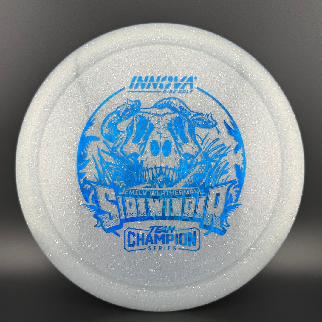 MoonDust Champion Sidewinder - Emily Weatherman 2024 Team Innova