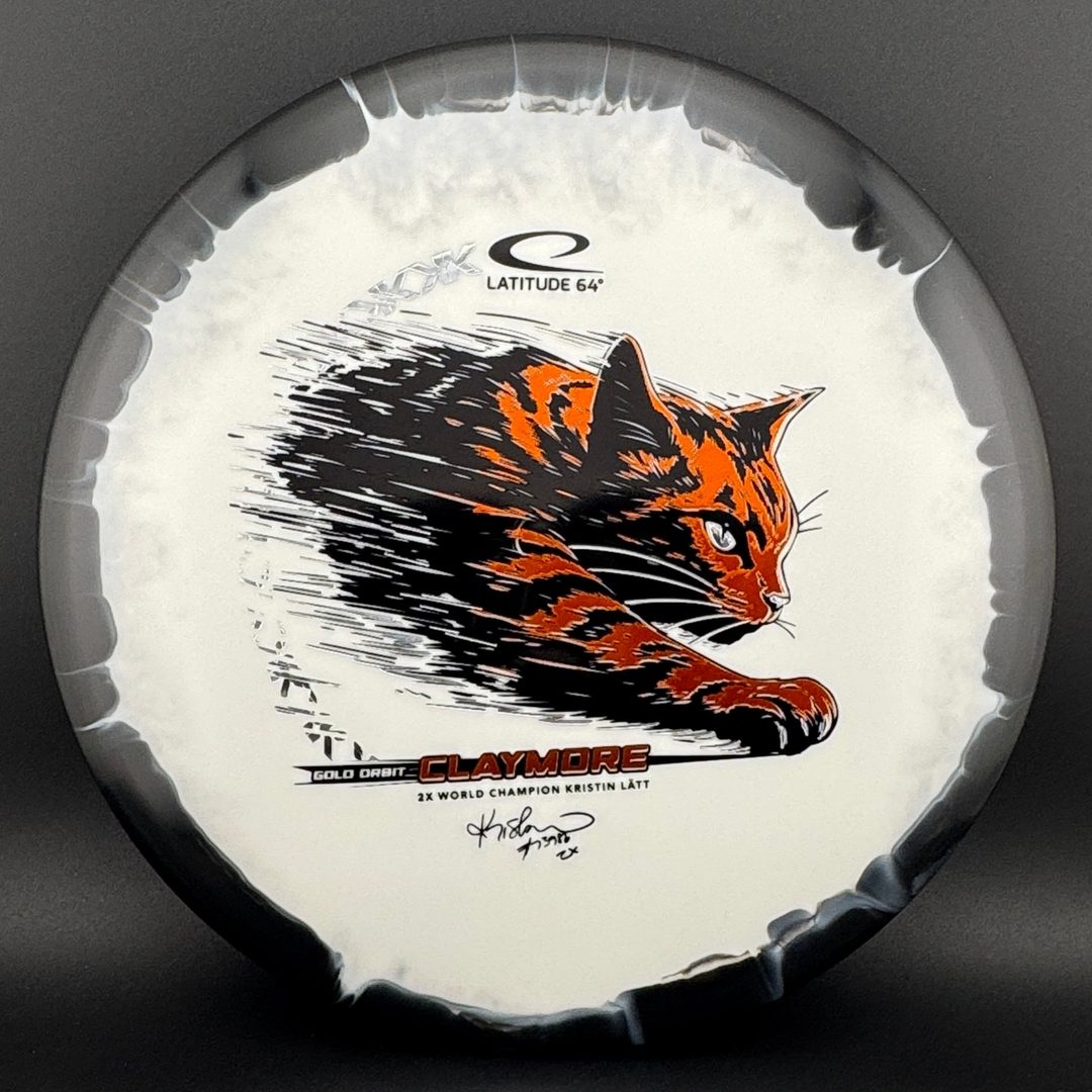 Gold Orbit Claymore - Kristin Latt 2026 Team Series Latitude 64