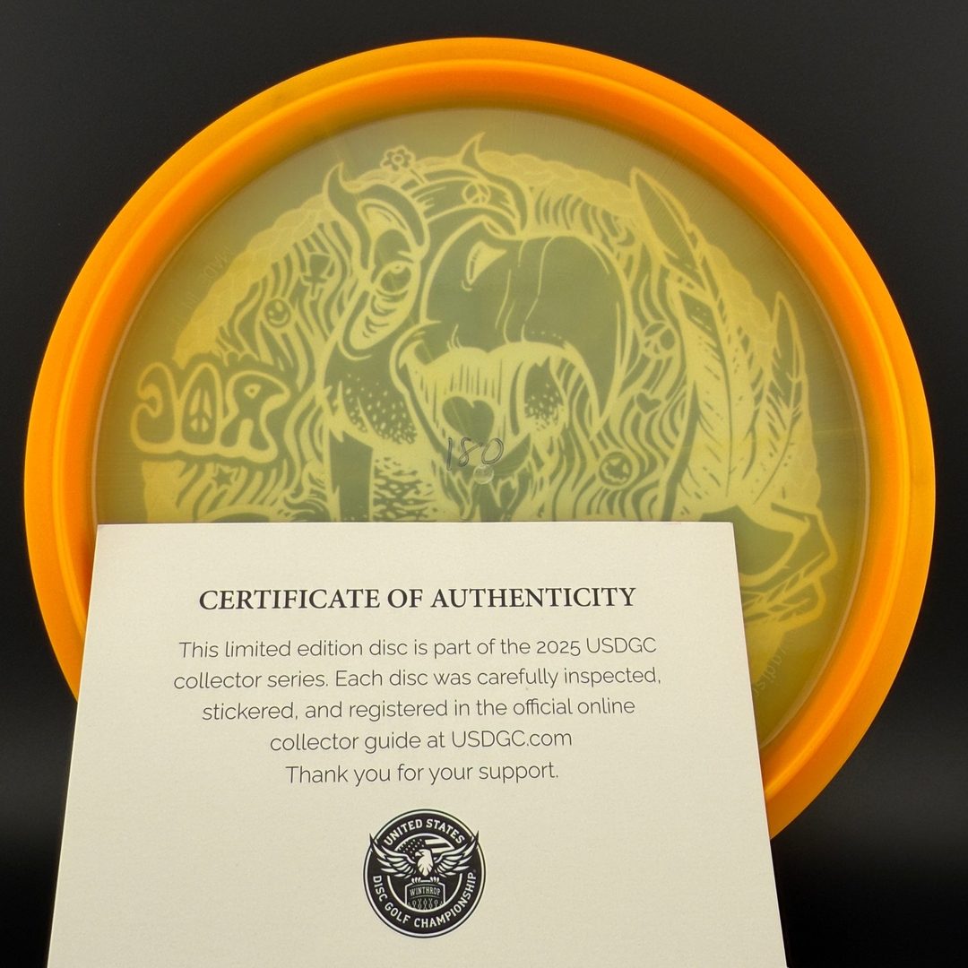 Proto Glow Halo Champion Roc3 - Peace Bird USDGC 2025 Innova