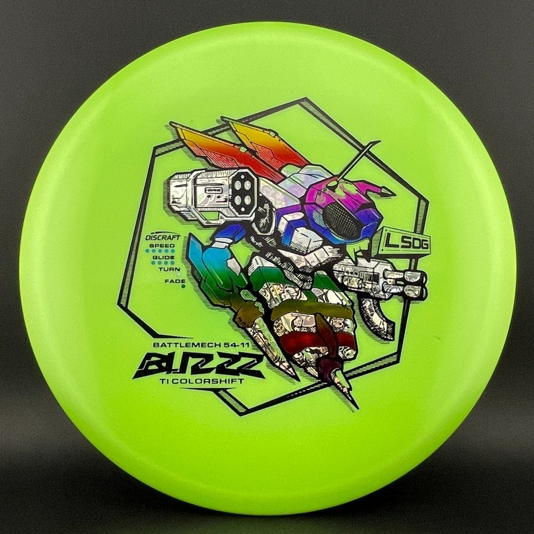 Colorshift Ti Buzzz - Battlemech 2026 Ledgestone Discraft