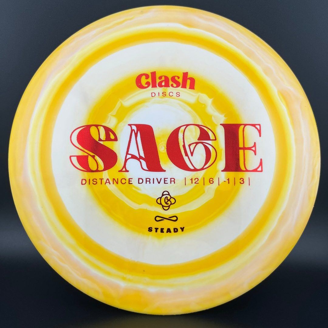 Steady Ring Sage - First Run Clash Discs