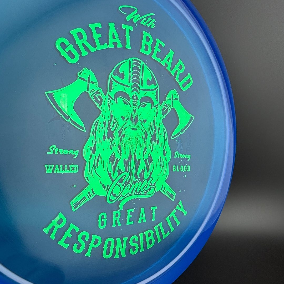 Lucid-Ice Sockibomb Slammer - Great Beard Dynamic Discs