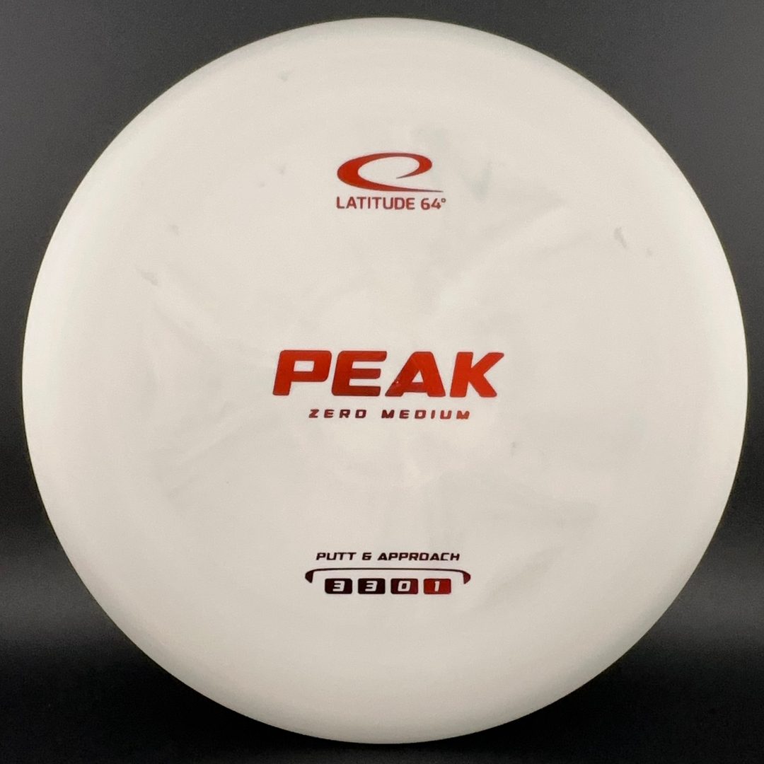 Zero Medium Peak - First Run Latitude 64