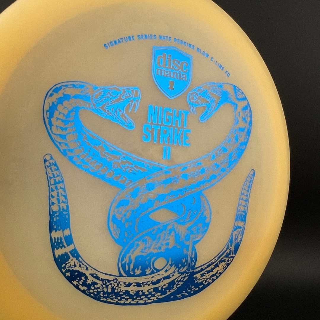 Color Glow C-line FD - Night Strike 2 - Innova Made *Warehouse Stash* Discmania