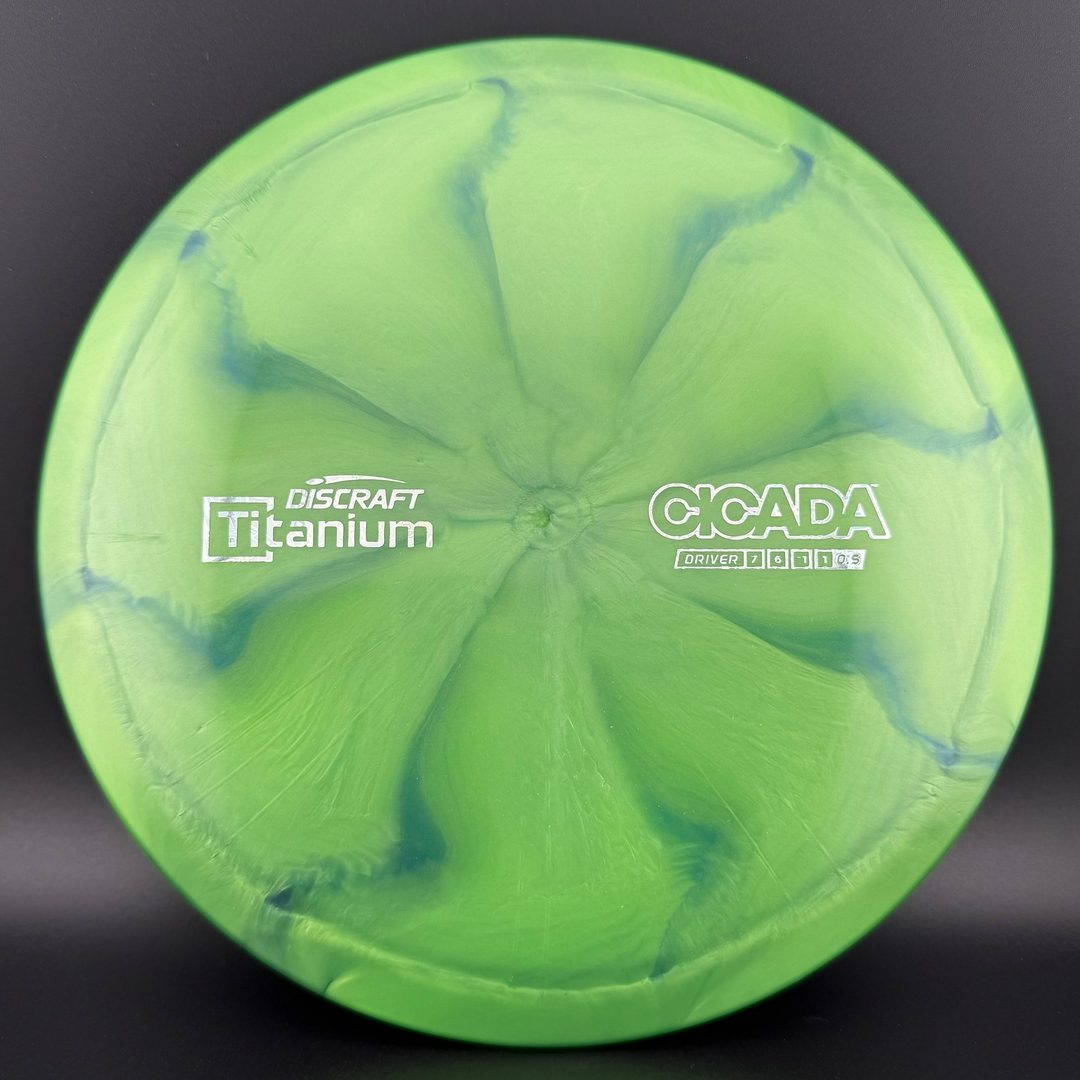 Titanium Swirl Cicada Discraft