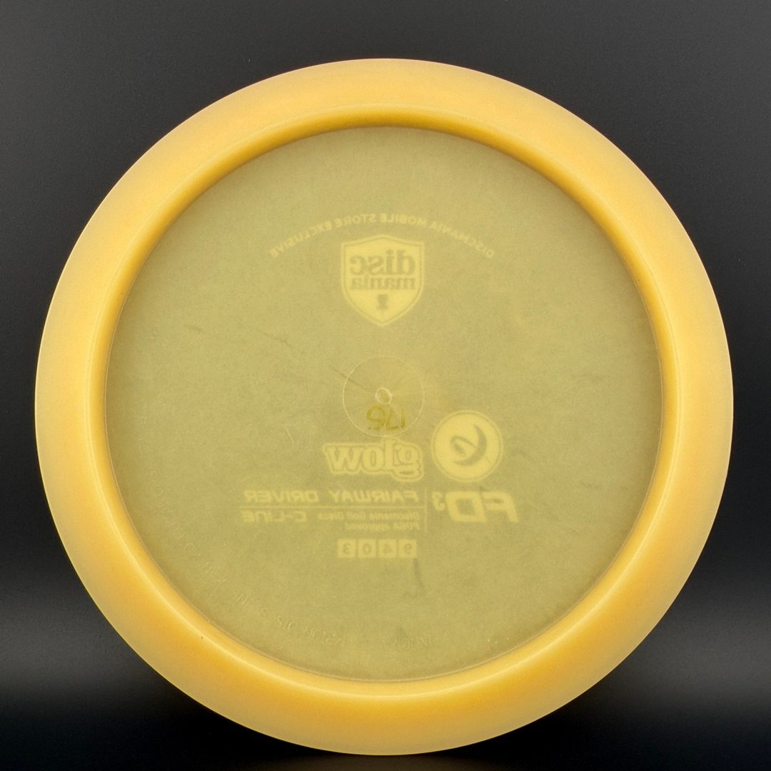 Glow C-Line FD3 - Mobile Store Run - Innova Made *Colten Stash* Discmania