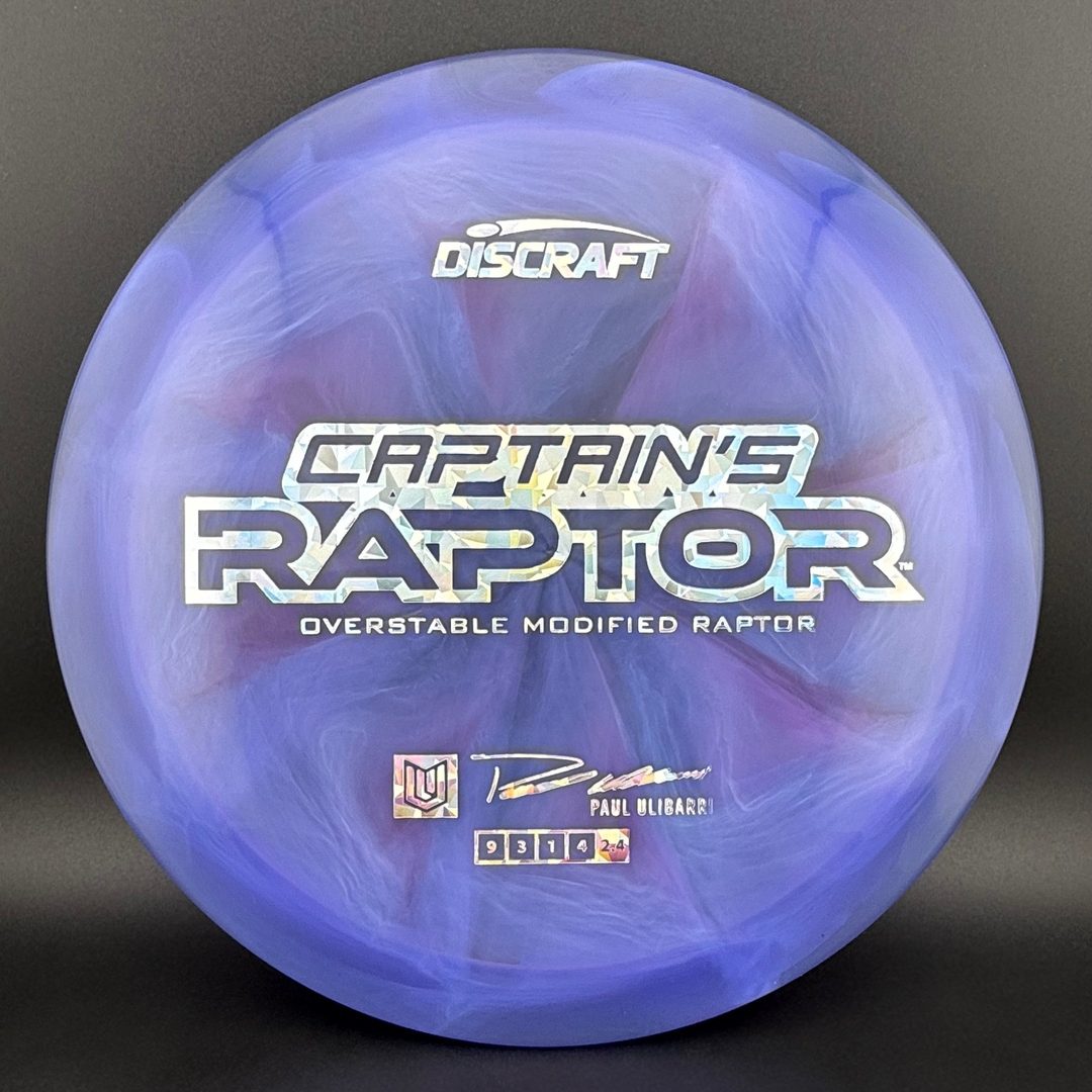 Special Z Blend Captain's Raptor - Paul Ulibarri 2025 Signature Series Discraft