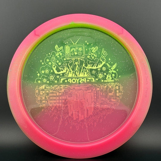 Metal Flake Retina Psyop Doomsday Discs