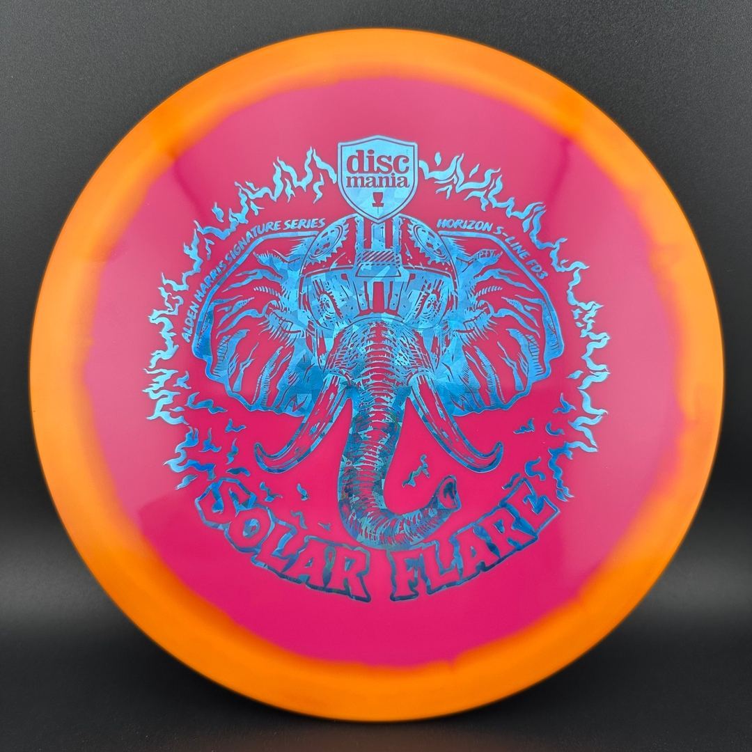 Horizon S-Line FD3 - Solar Flare - Alden Harris Signature Series Stamp by Manny Trujillo DROPPING OCTOBER 9TH @ 7 AM MST Discmania