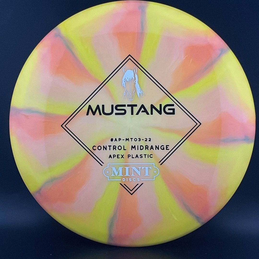 Swirly Apex Mustang - 2022 Run MINT Discs