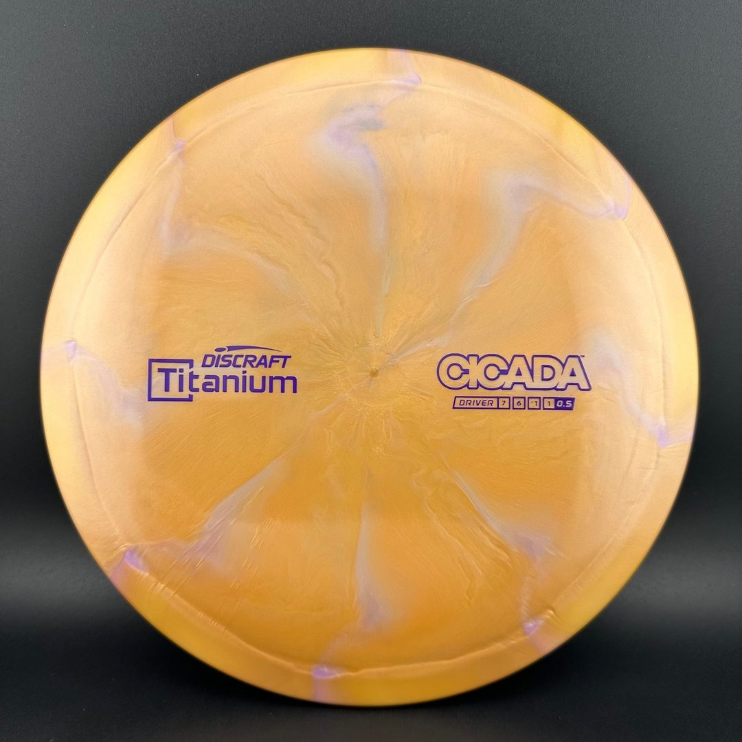 Titanium Swirl Cicada Discraft