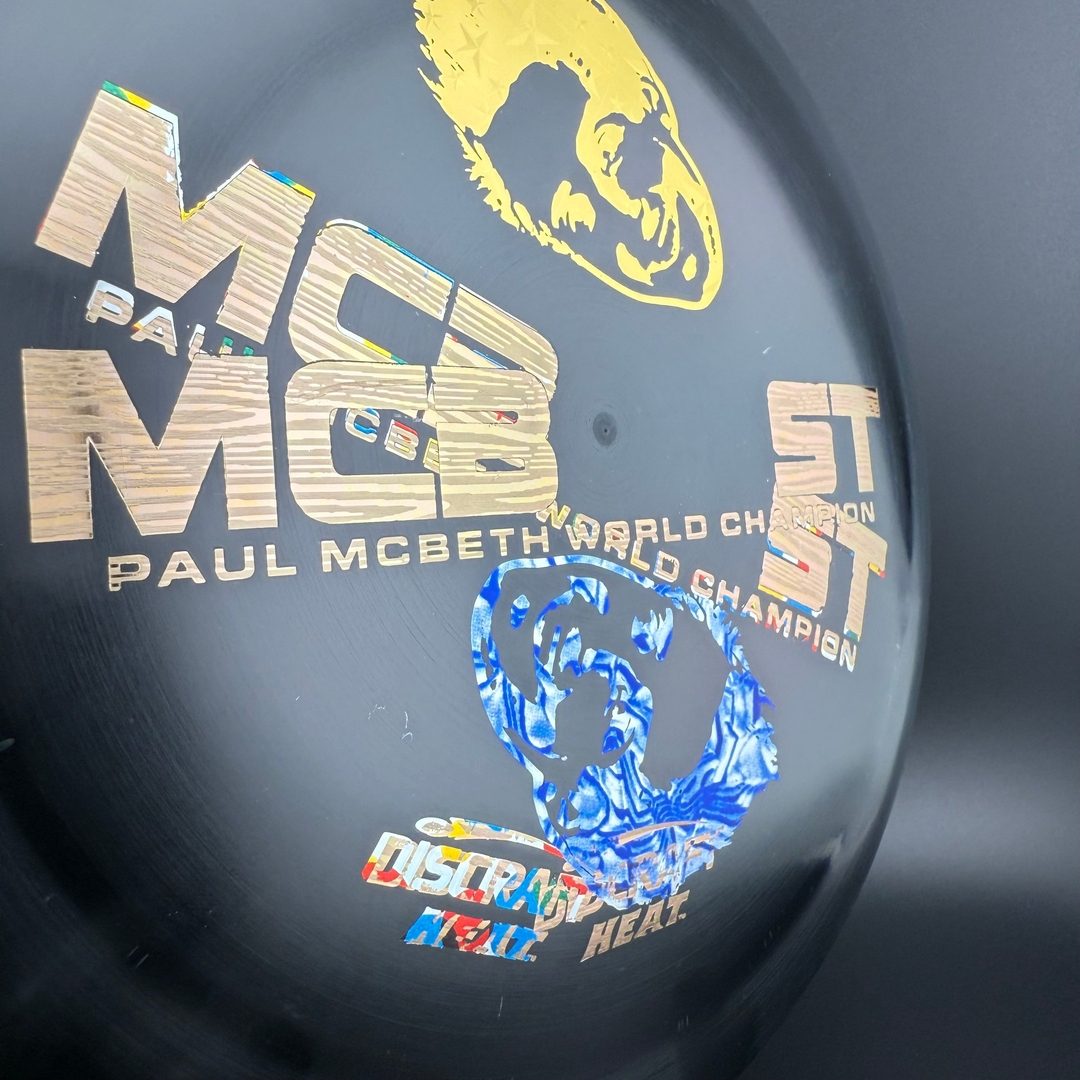 ESP Heat - Paul McBeth 6x McFace Misprint - Black Discraft