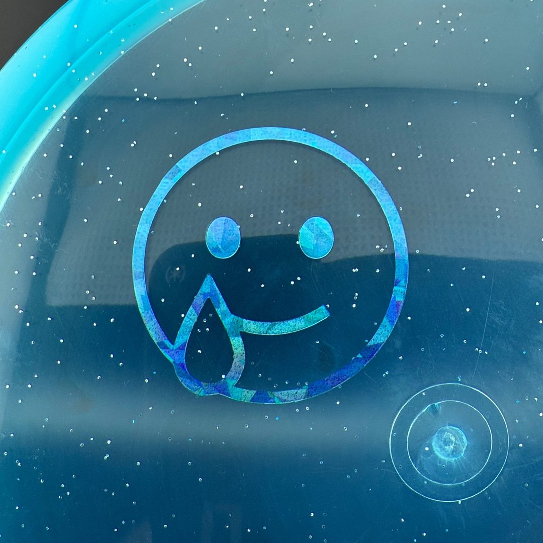 Metal Flake Isolation Despair - Emoji Doomsday Discs