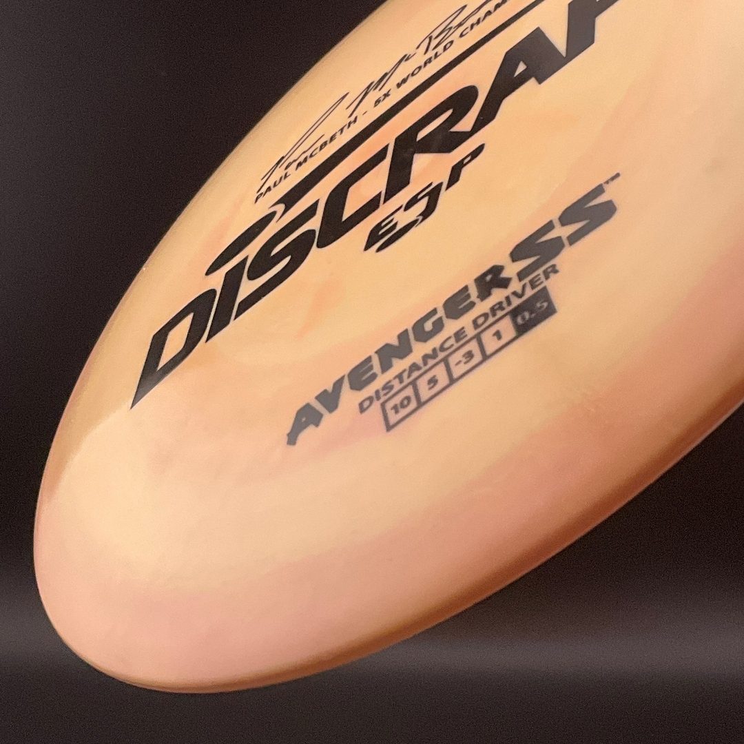 ESP Avenger SS - Paul McBeth 5X - 2021 Run Discraft
