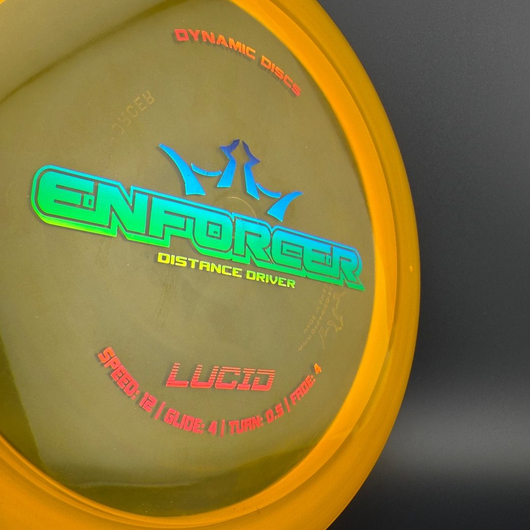 Lucid Enforcer - Older Run *Gibson Stash* Dynamic Discs