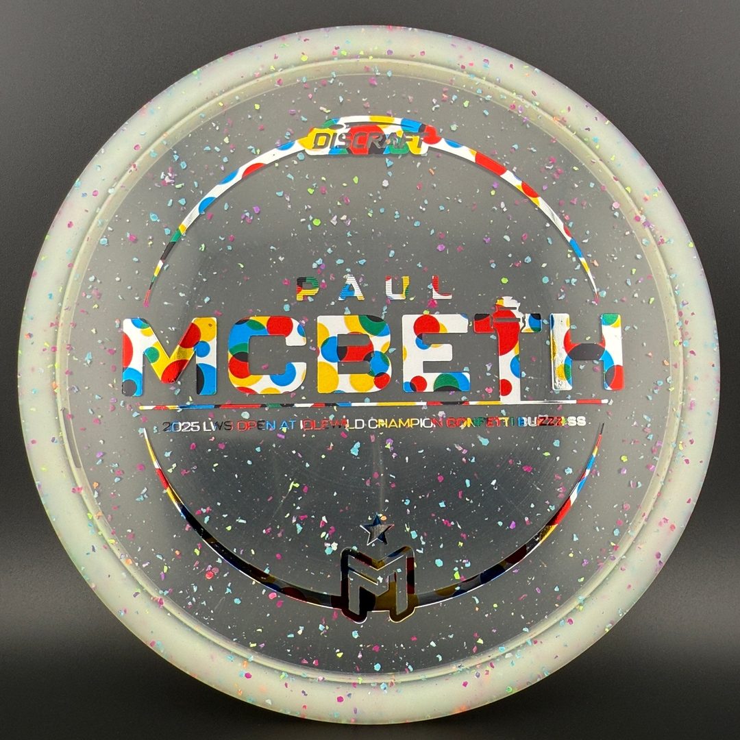 Confetti Z Buzzz SS - Paul McBeth 2025 LWS Open Discraft
