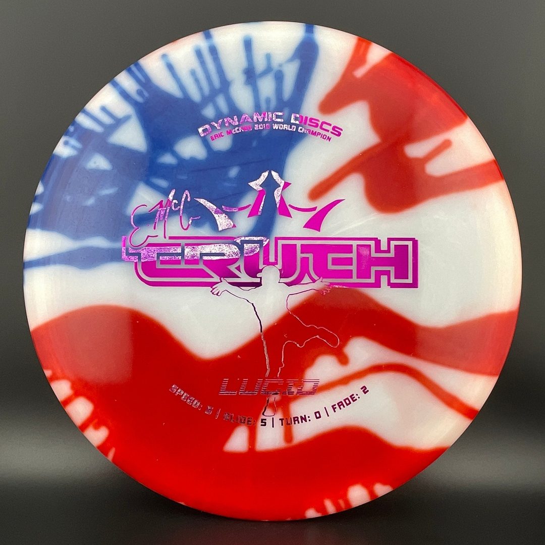 Lucid Emac Truth - MyDye American Flag Dynamic Discs