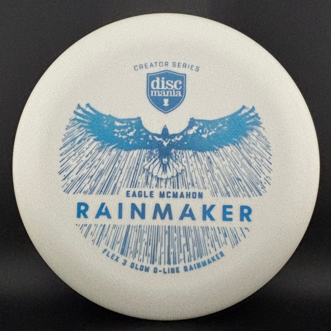 Glow D-Line Flex 3 Rainmaker - Eagle McMahon Creator Series *Colten Stash* Discmania