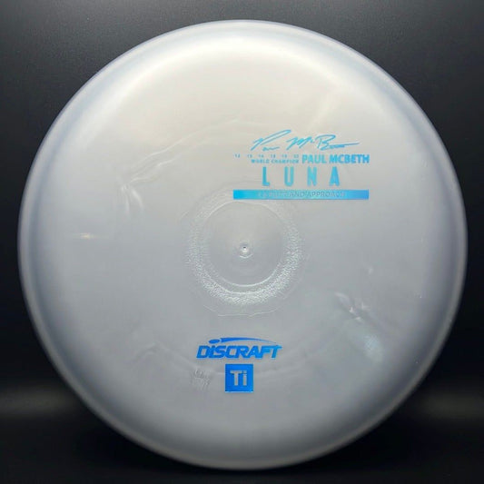 Titanium Luna - First Run - Paul McBeth Discraft