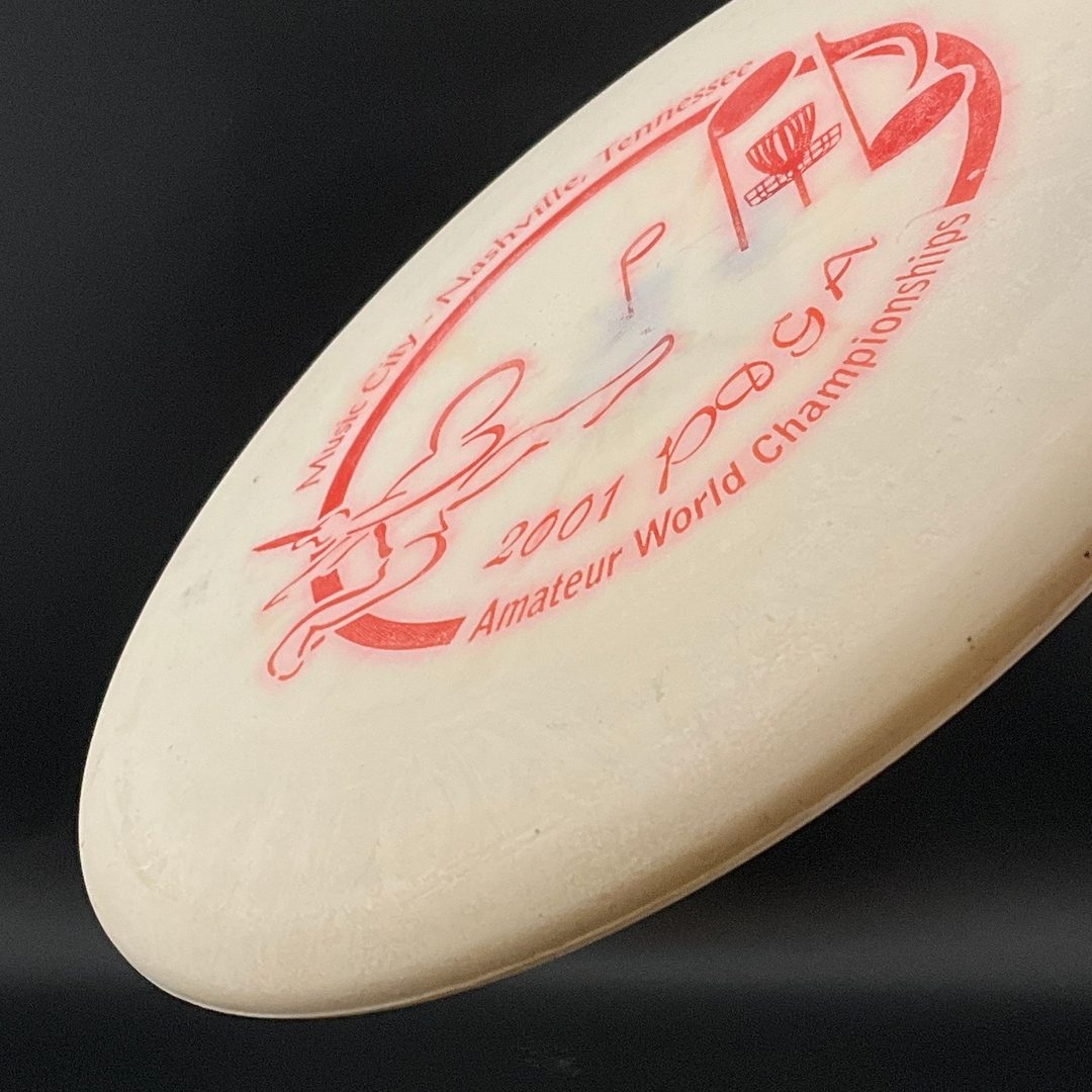 Chalk G4 Aurora MS - 2001 Nashville PDGA Am Worlds *Speedy Vault* Millennium