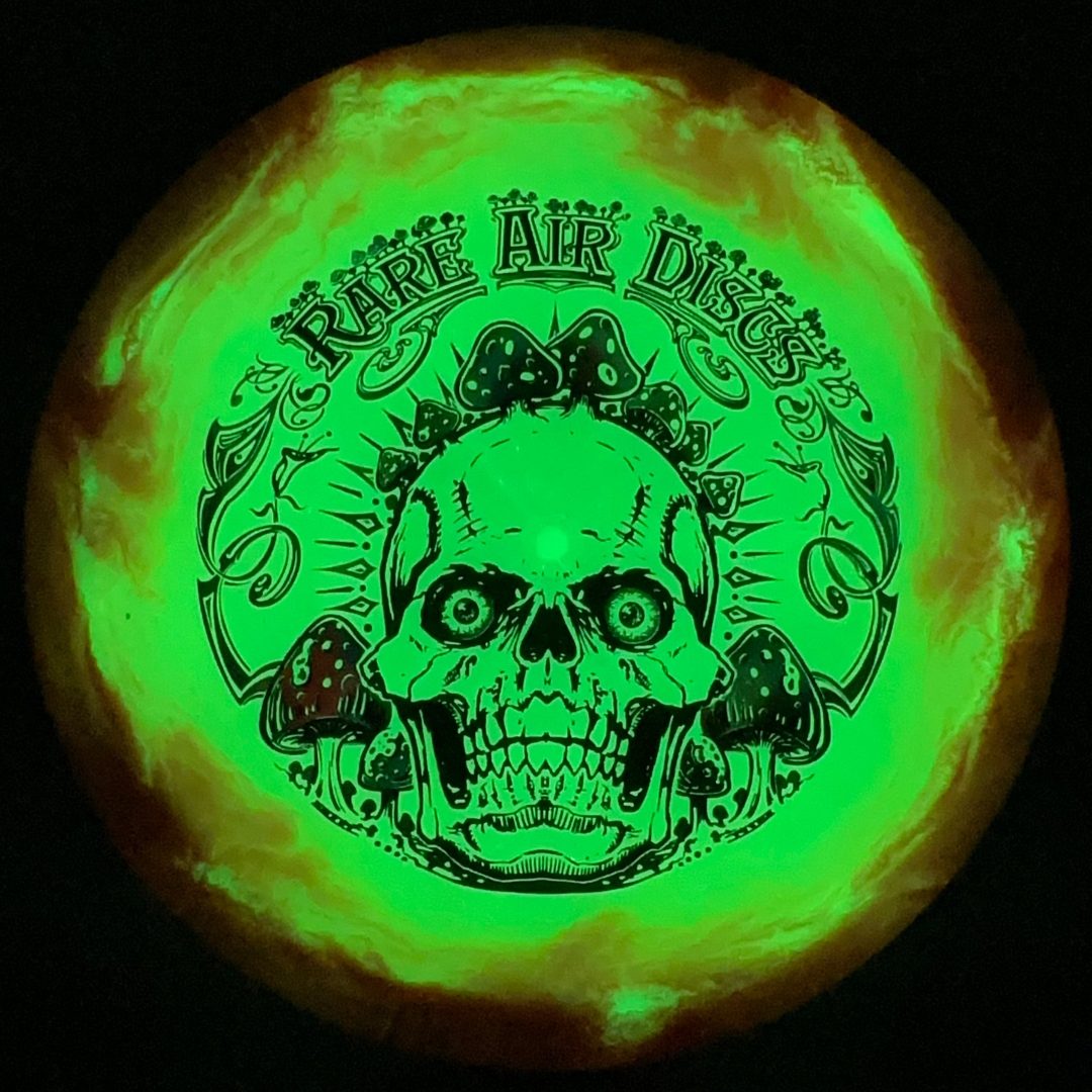Glow Retina Chemtrail -Crushin' Amanitas by Manny Trujillo Doomsday Discs