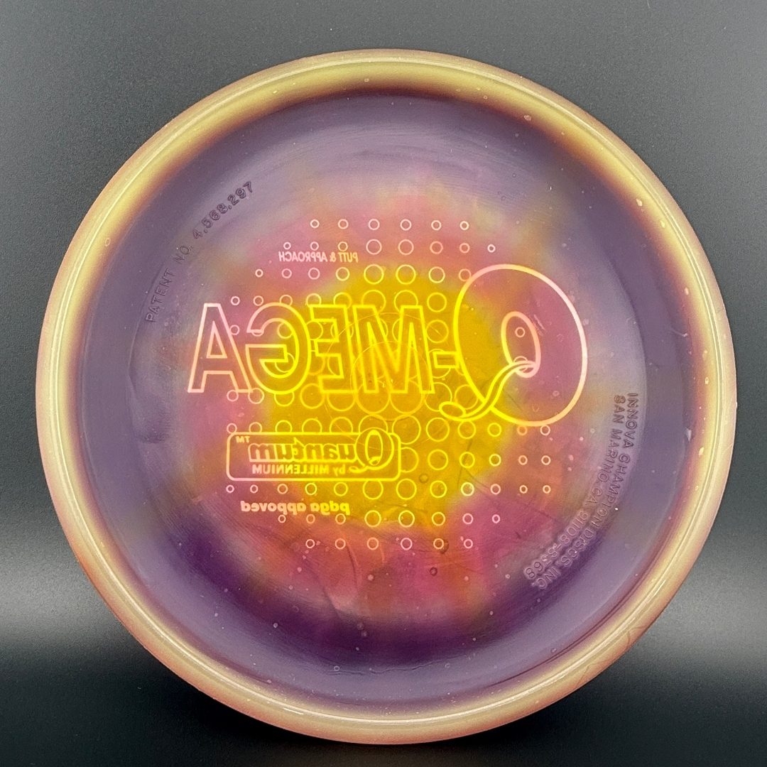 Quantum Omega - Gummy Older Run Innova Patent #'s - Dyed Millennium