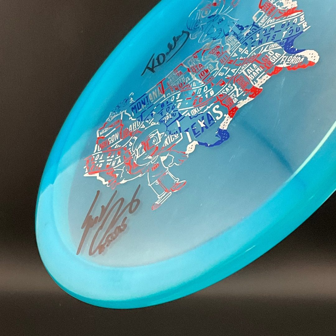 Lucid-Ice Justice *Signed* - 2019 Whalepants Tour LE Dynamic Discs