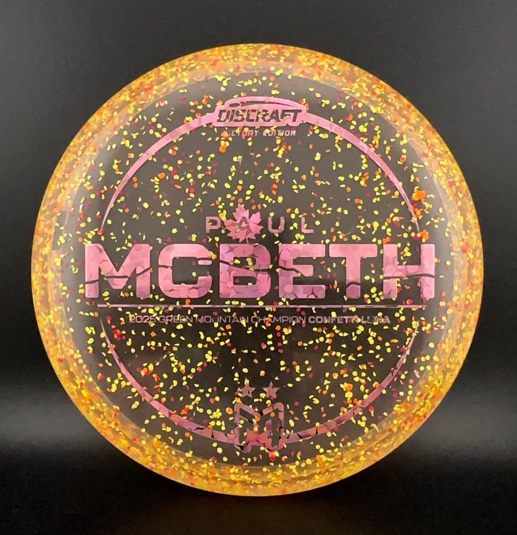 Confetti Z Luna - Victory Edition - Paul McBeth GMC 2025 Discraft