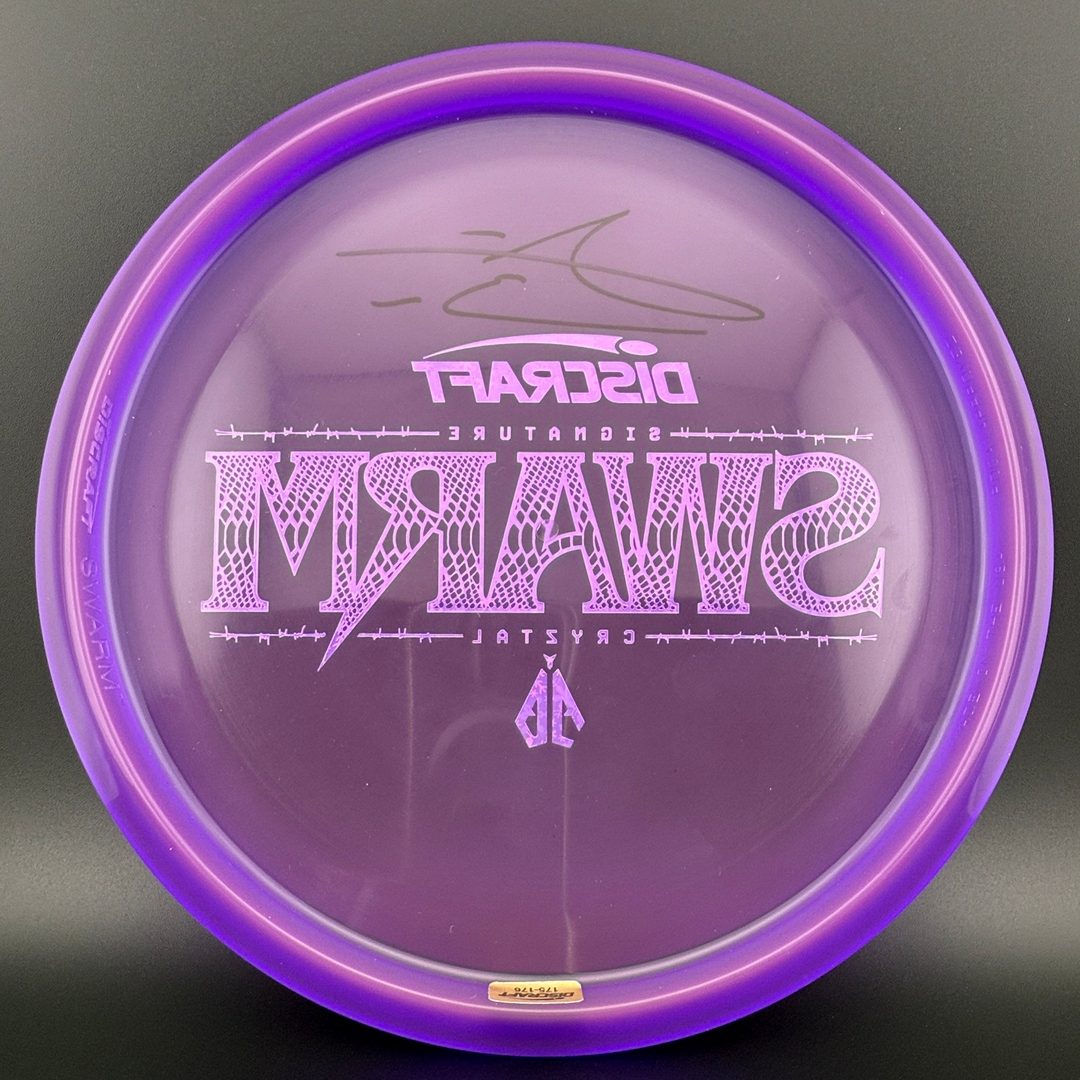 CryZtal Swarm - Anthony Barela Autographed - Team Discraft Discraft