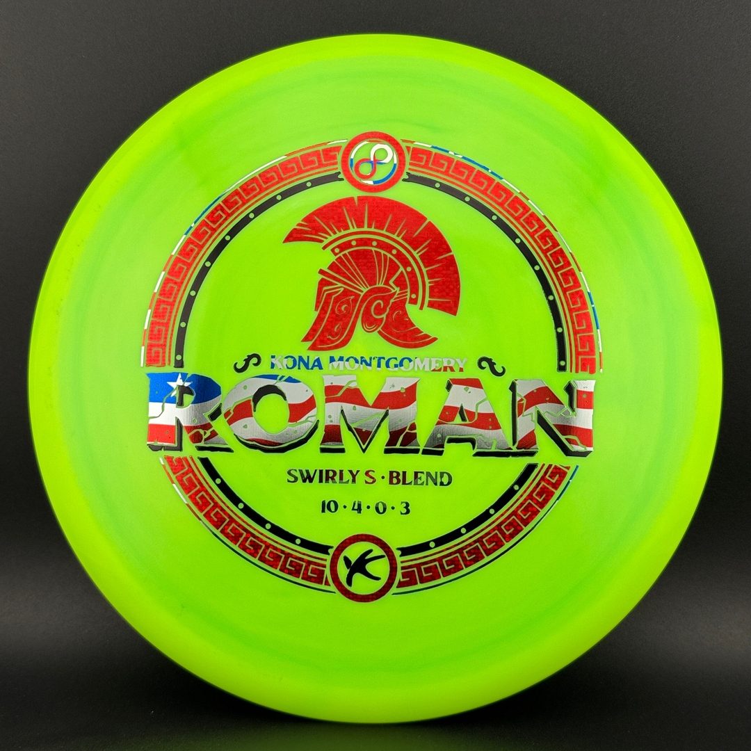 Swirly S-Blend Roman - Kona Montgomery 2026 Tour Series Infinite Discs