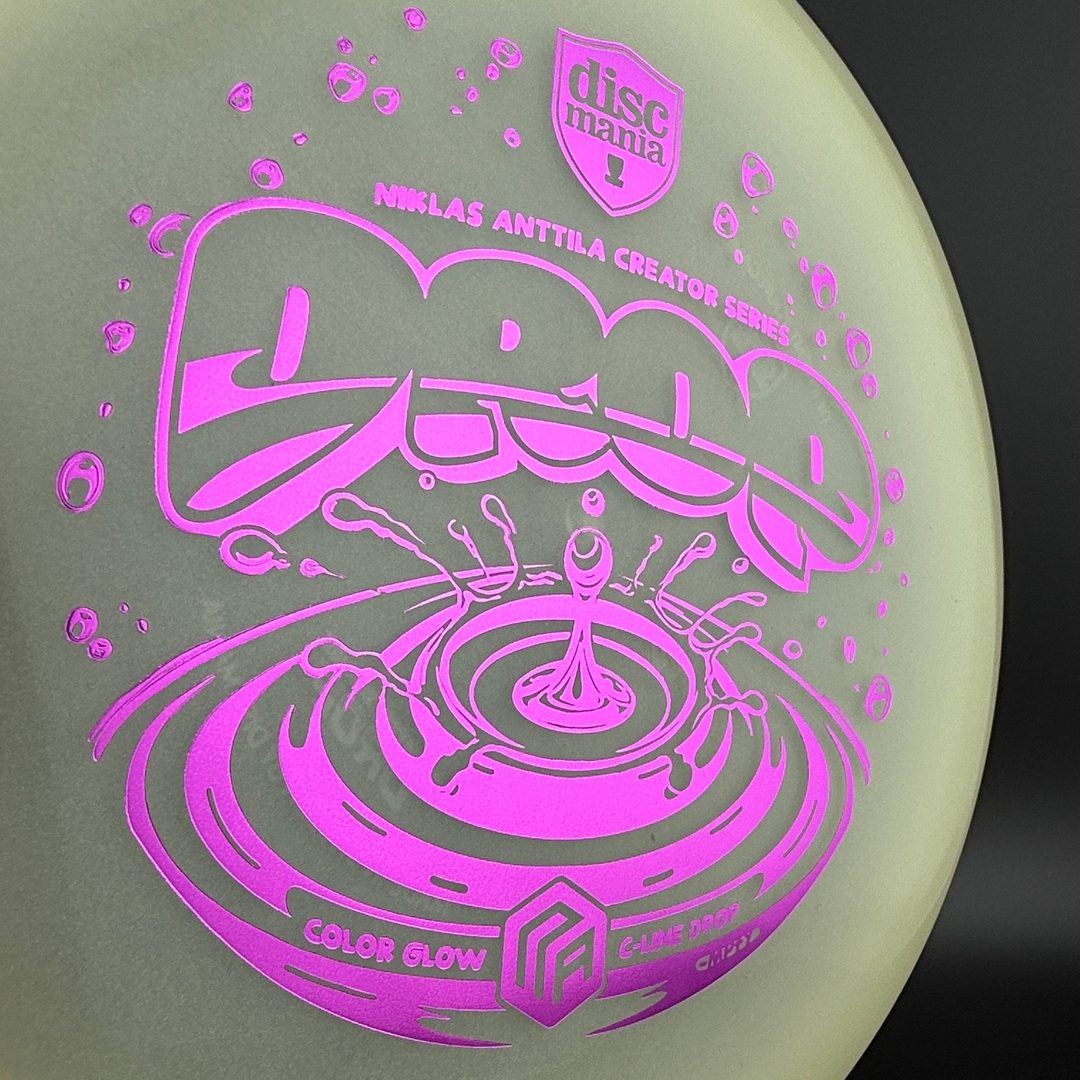 Color Glow C-Line Drop - Niklas Anttila Creator Series - Art by Manny Trujillo Discmania