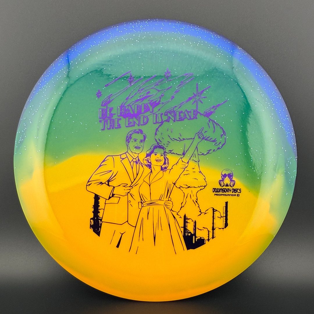 Retina Propaganda - Be Happy, The End is Near - 1/1000 Doomsday Discs