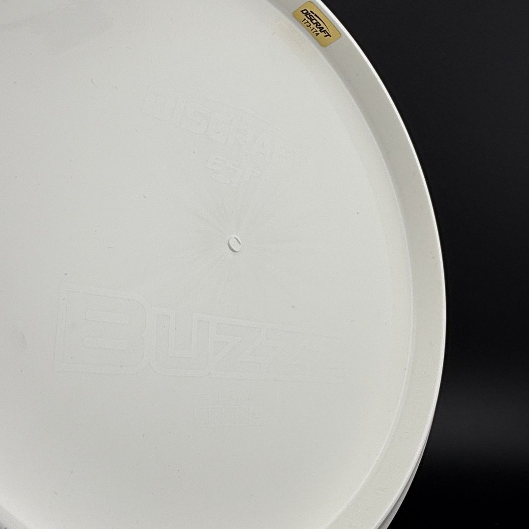 White ESP Buzzz - Bottom Stamp Dyer's Delight Discraft