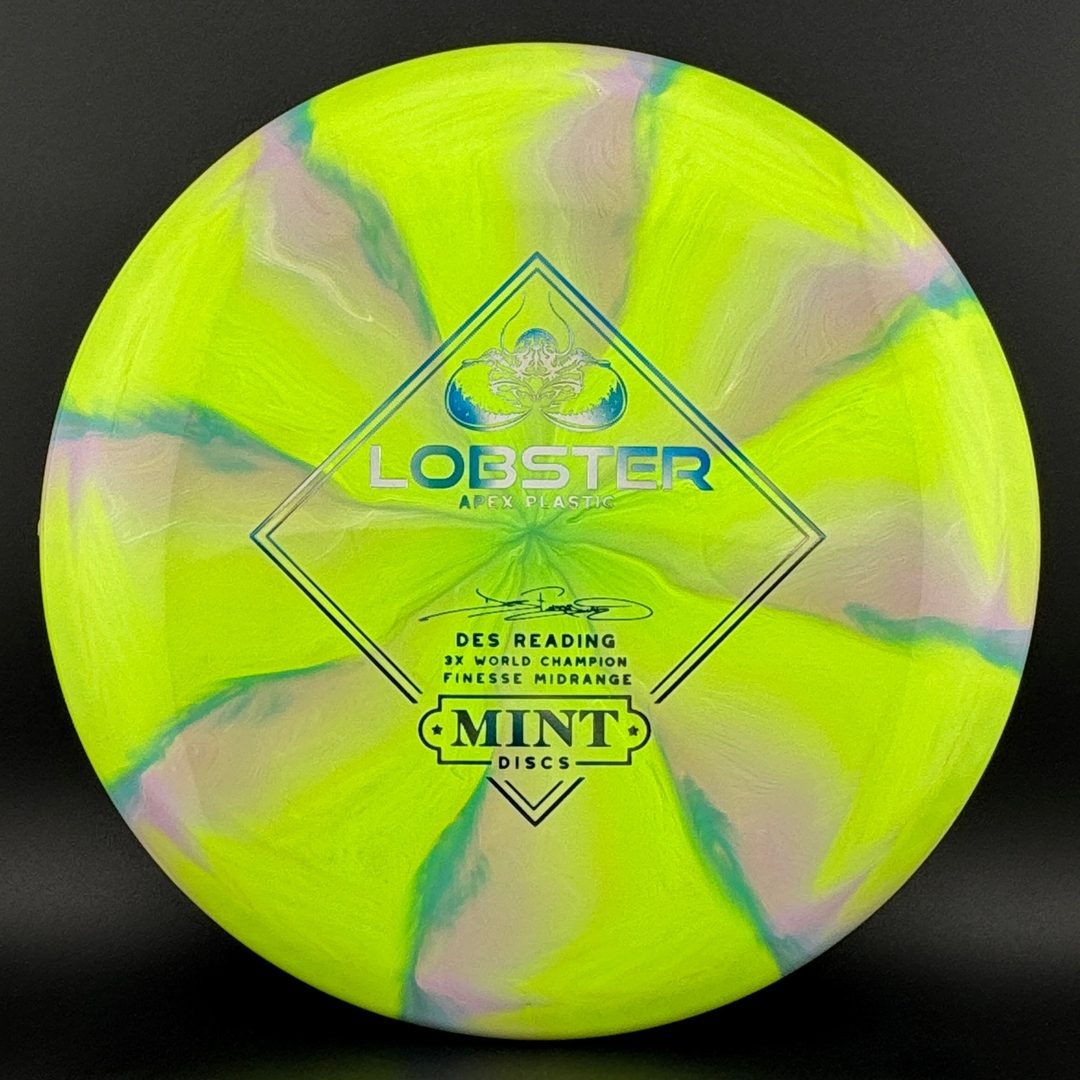 Apex Swirl Lobster - 4th Run - Des Reading Edition MINT Discs