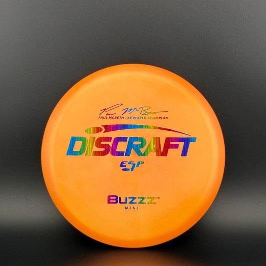 Mini ESP Buzzz - Paul McBeth 6" Mini Disc Discraft