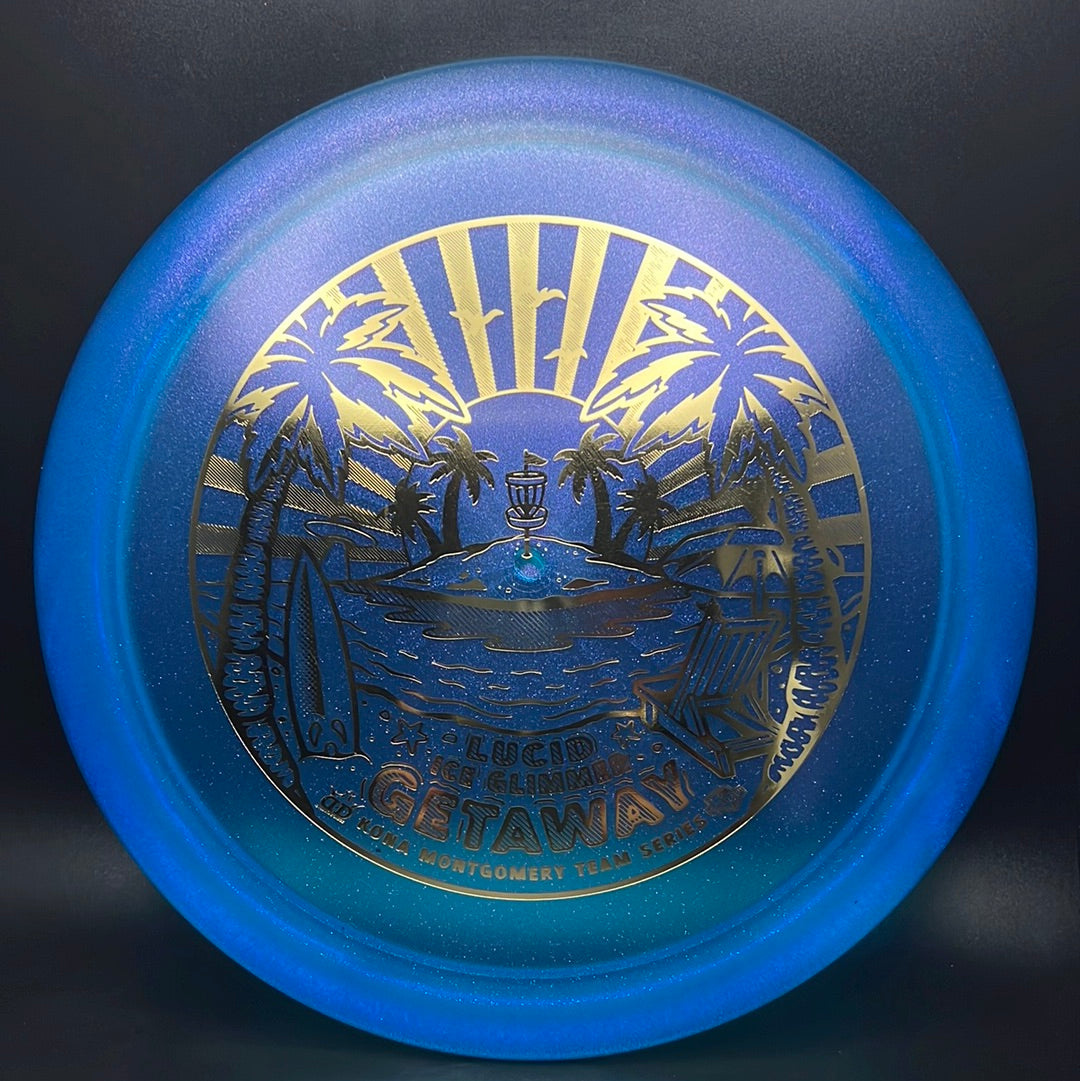 Lucid Ice Glimmer Getaway - Kona Montgomery Team Series Dynamic Discs