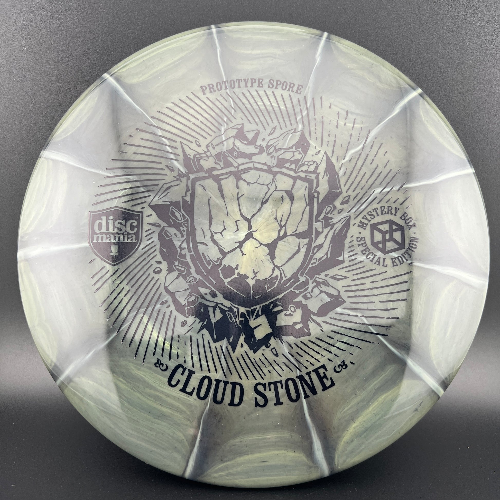 Lux Vapor Spore Prototype - "Cloud Stone" First Run MB 23 Discmania