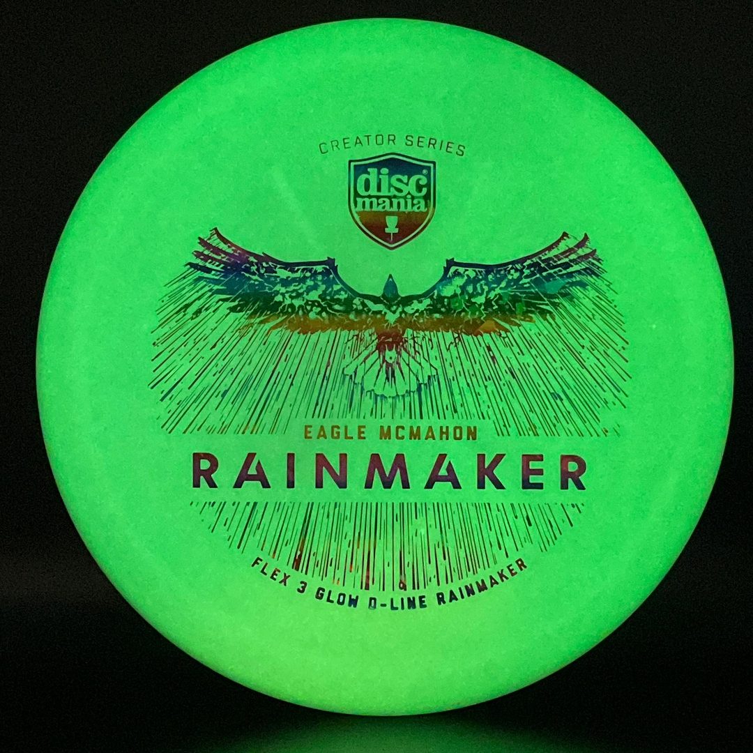 Glow D-Line Flex 3 Rainmaker - Eagle McMahon Creator Series Discmania