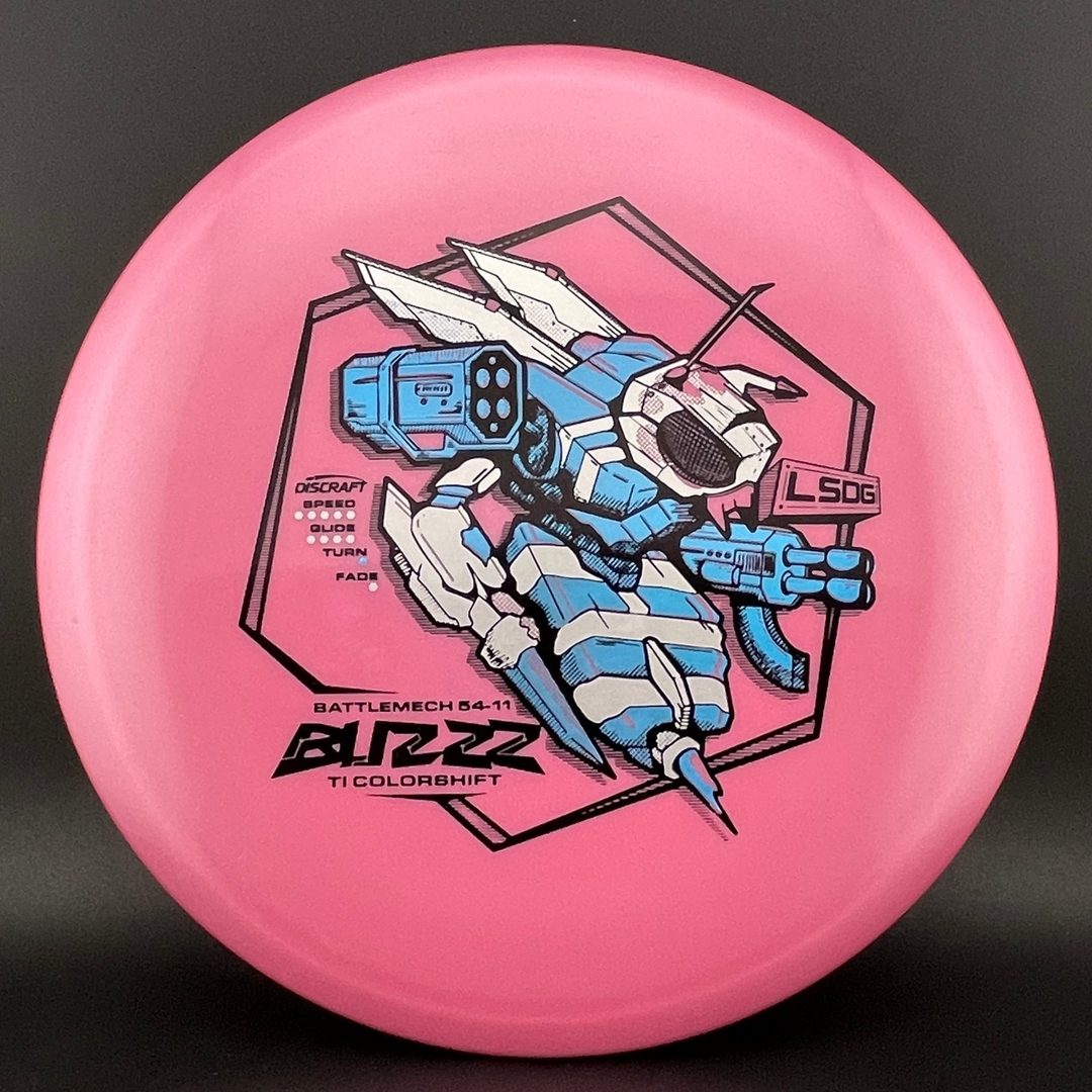 Colorshift Ti Buzzz - Battlemech 2026 Ledgestone Discraft