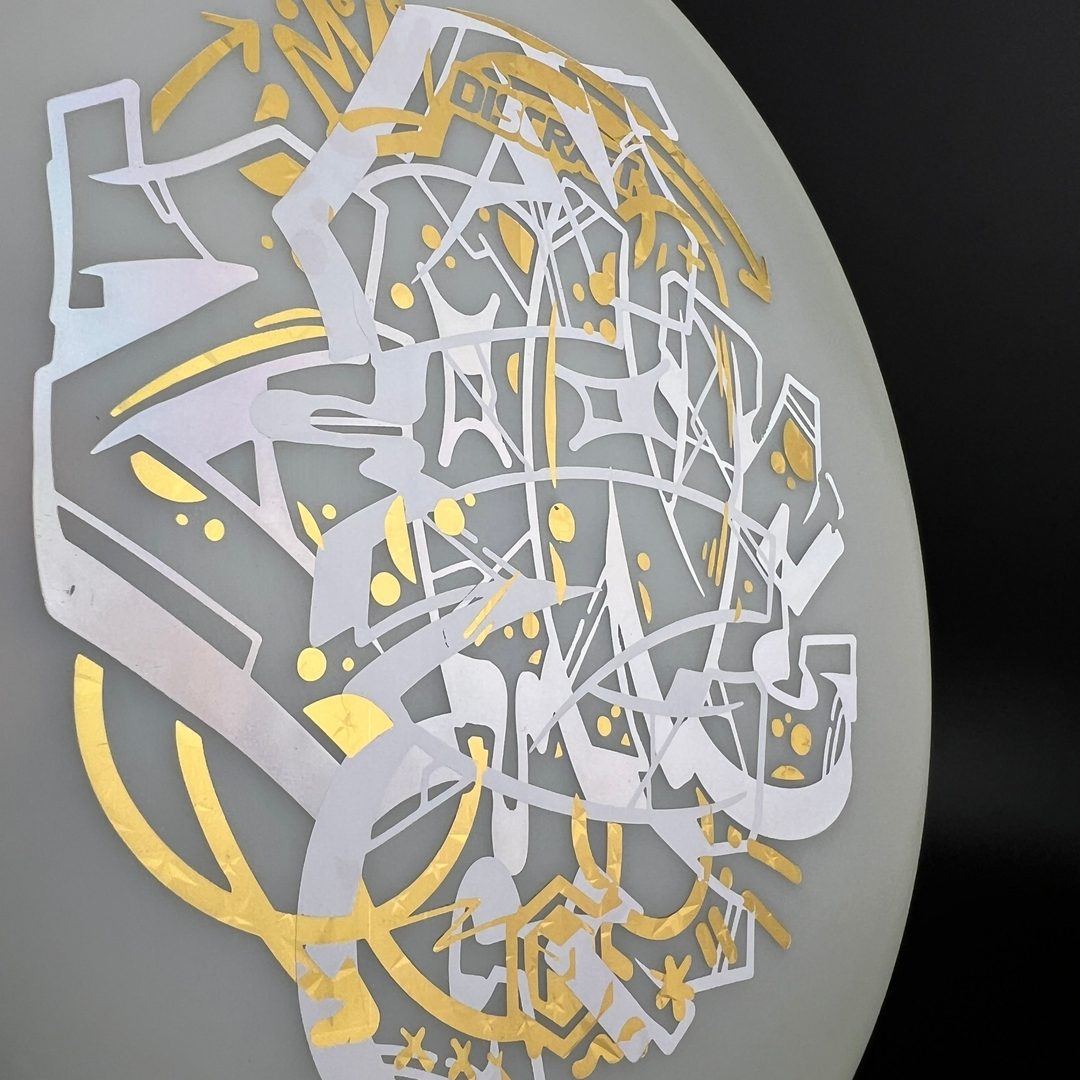 UV Z Glo Zone - Paul McBeth Graffiti - Triple Stamp Misprint Discraft