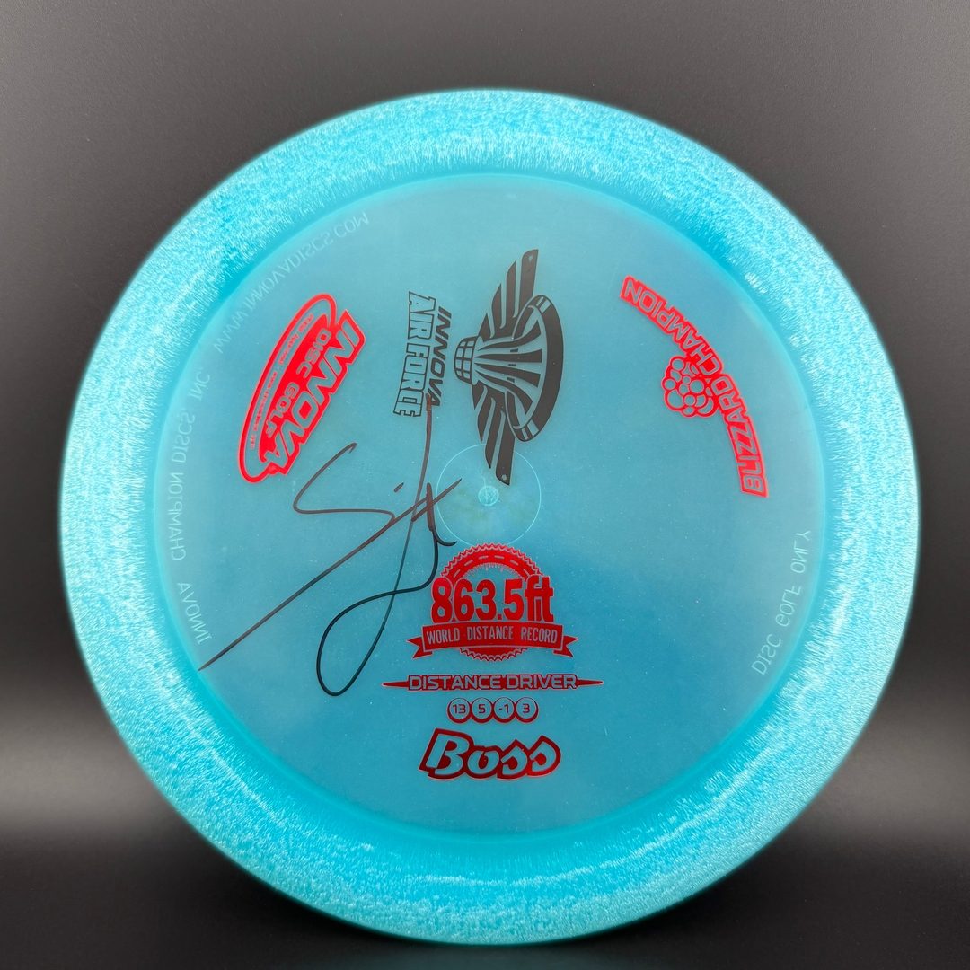 Blizzard Champion Boss Penned *Signed* - Simon Lizotte - Air Force Innova