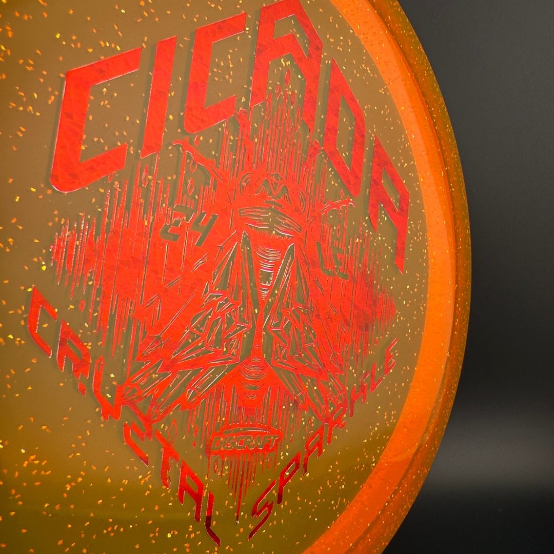 CryZtal Sparkle Cicada - Ledgestone 2024 Discraft