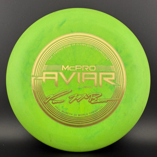 Galactic McPro Aviar - Paul McBeth USED 7/10 Rim Divots Innova