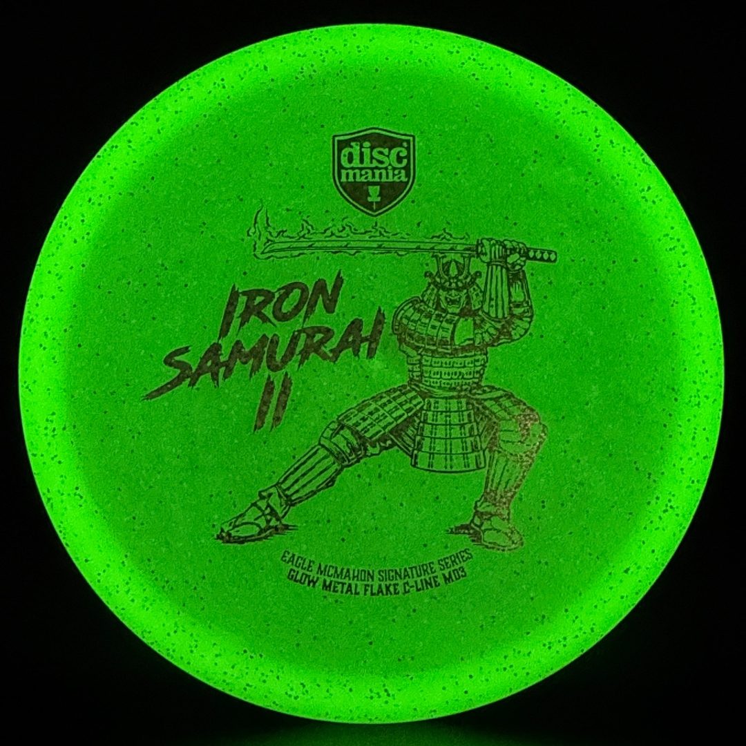 Metal Flake Glow C-Line MD3 - Iron Samurai 2 *Warehouse Stash* Discmania