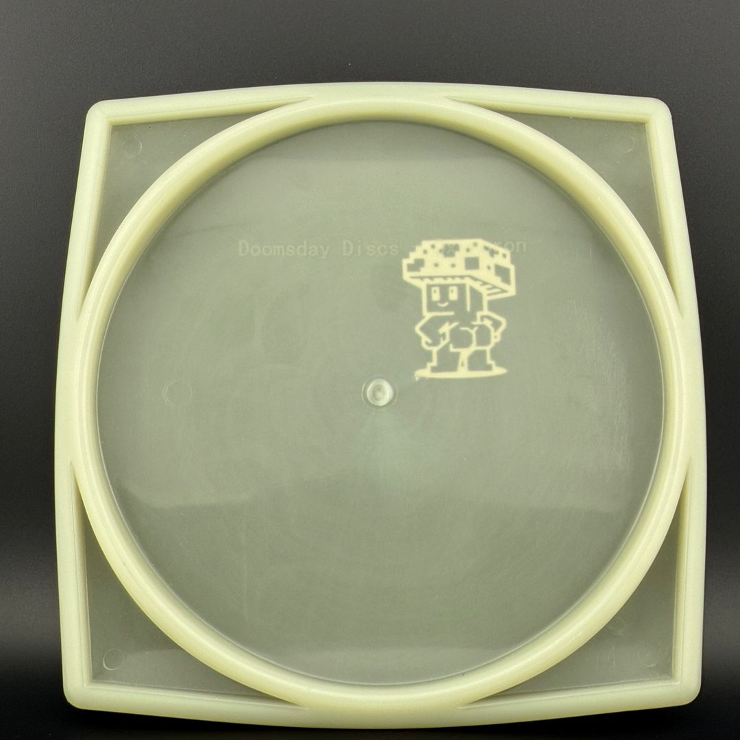 Glow Isolation Oxymoron - Mushbutt - Square Novelty Disc Doomsday Discs