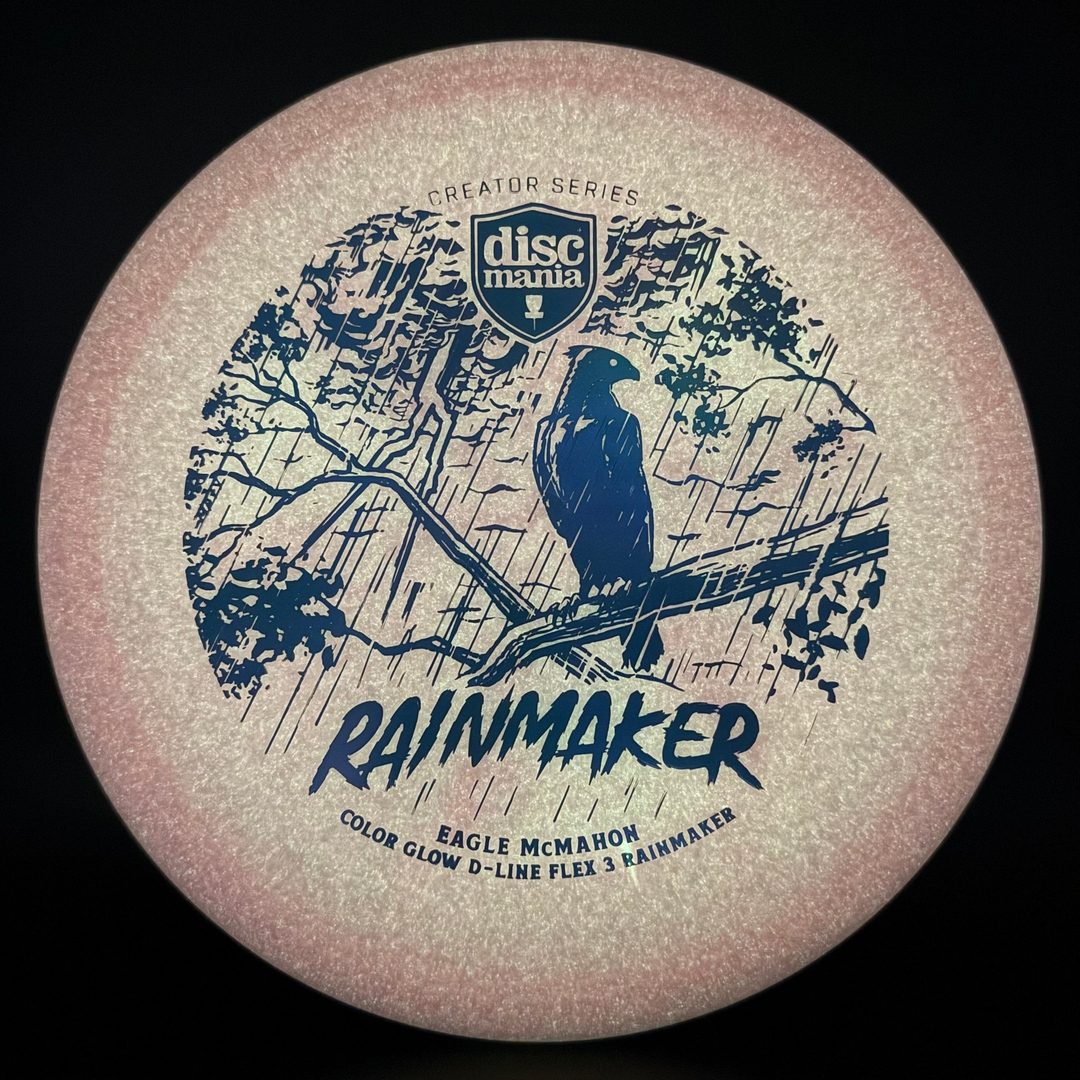 Color Glow D-Line Rainmaker Flex 3 - Eagle McMahon Creator Series Discmania