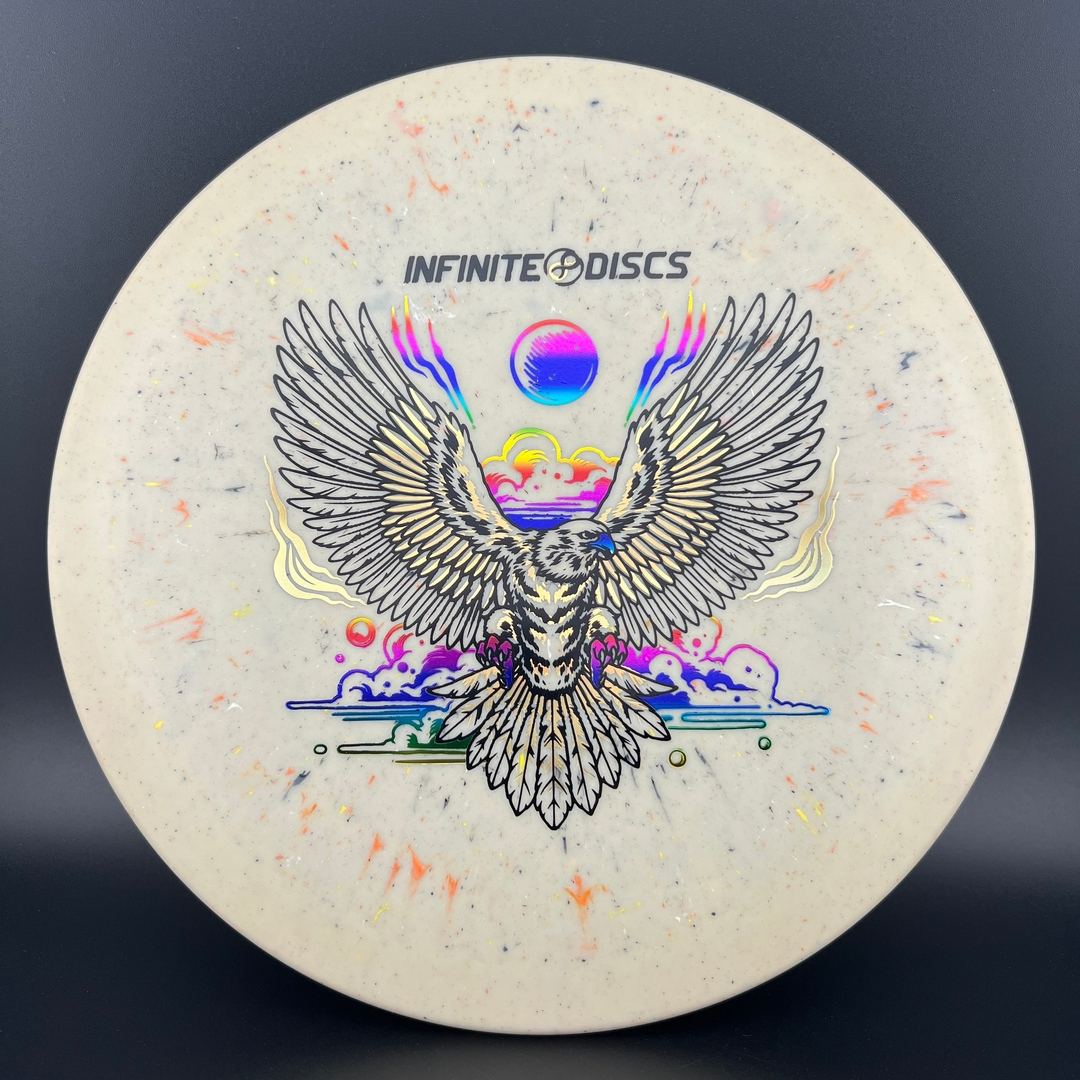 Splatter S-Blend Scepter - Eagle - Triple Foil Infinite Discs