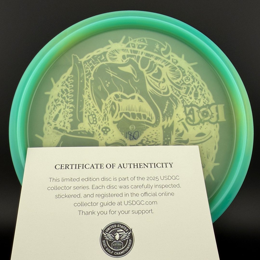 Proto Glow Halo Champion Roc3 - War Bird USDGC 2025 Innova