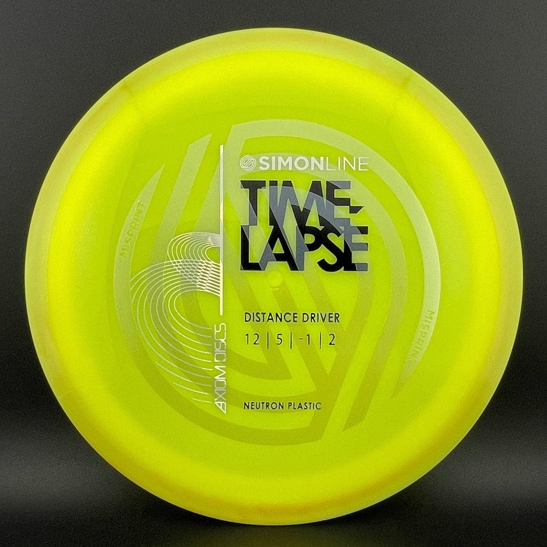 Neutron Time-Lapse Re-Tooled - Simon Line Misprint Axiom