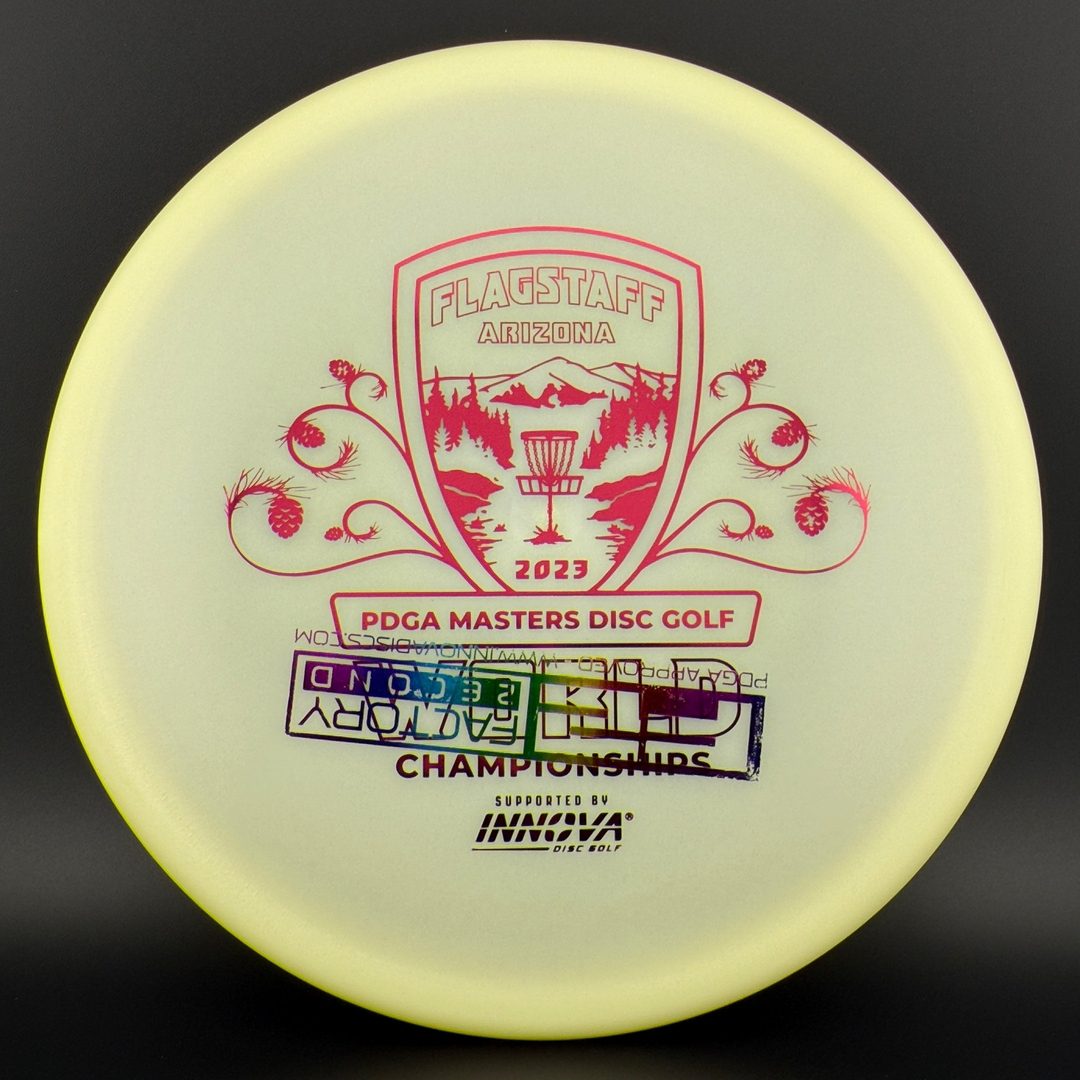 Glow Champion Gator - 2023 PDGA Masters - F2 Innova